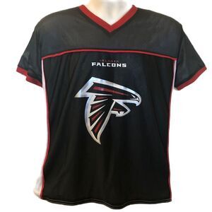NFL Atlanta Falcons Flag Football Reversible Jersey Medium Sports Memorabilia